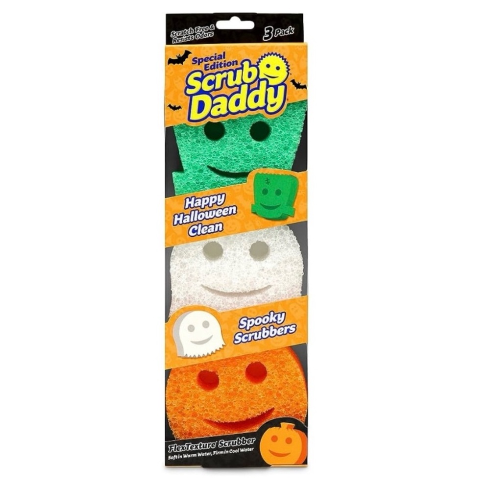 Scrub Daddy Halloween Special Edition sponges 3 pack
